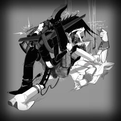 alternate_universe anal_sex deltarune gay spamton_g_spamton spamton_neo tenna_(deltarune) tongue_kiss undertale_(series) yaoi