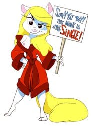 animaniacs animated breasts female minerva_mink solo straight tagme