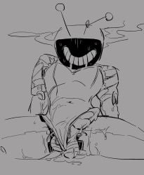 bunnysuit bunnysuit_aside deltarune fluids tenna_(deltarune) undertale_(series)