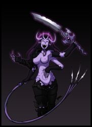 chaos_(warhammer) daemon_prince keeper_of_secrets slaanesh tagme warhammer_(franchise) warhammer_40k