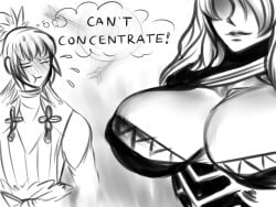 1boy 1girls camilla_(fire_emblem) cleavage female fire_emblem fire_emblem_fates large_breasts male more_at_source nintendo revolting_rat takumi_(fire_emblem)