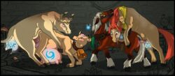 balls bovine cattle epona equine female feral ganondorf gender_transformation genderswap hair horse link male malon navi nintendo ocarina_of_time penetration penis princess_zelda red_hair rule_63 teats the_legend_of_zelda transformation udders video_games zelda_(ocarina_of_time)