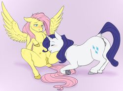 cartoonlion fluttershy_(mlp) friendship_is_magic my_little_pony rarity_(mlp) smooth_skin