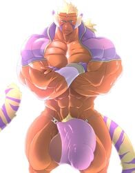 breath_of_fire breath_of_fire_iv bulge cray_(breath_of_fire) flaccid kuromine_hiraya male_only pubic_hair solo solo_male tagme underwear yuatari