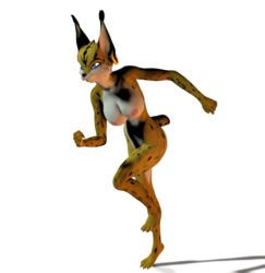 3d anthro miyu_lynx star_fox tagme transparent_background unrealfox