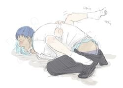 daiki_aomine kuroko's_basketball kuroko_no_basuke male_only tagme tetsuya_kuroko