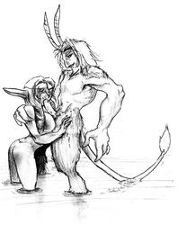 blizzard_entertainment elf female night_elf penis satyr satyr_(warcraft) tagme warcraft world_of_warcraft