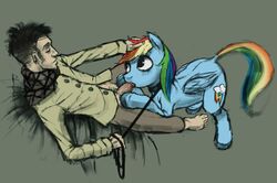 crookedtrees fellatio female friendship_is_magic male my_little_pony penis rainbow_dash_(mlp) straight_hair tagme