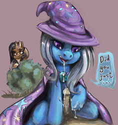 bcs blue_hair equid equine female friendship_is_magic horse male my_little_pony penis pony smooth_skin tagme trixie_(mlp) unicorn