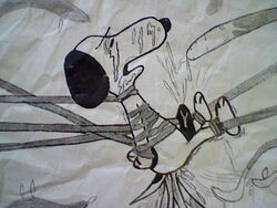 furry_only male_only peanuts plant snoopy tagme tecatewolfart