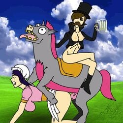 all_fours amazing_horse animated female horse human interspecies jojo_(artist) male mounted rule_63 weebls_stuff zoophilia