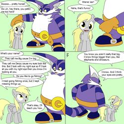 3pac big_the_cat comic crossover derpy_hooves friendship_is_magic my_little_pony sonic_(series) straight_hair