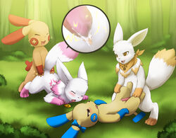 eevee from pokemon by darkmirage