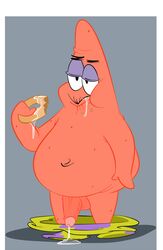 balls cum cum_on_food doughnut eating_cum food food_play foreskin male male_only nude nude_male overweight overweight_male pants_down partially_retracted_foreskin patrick_star penis smooth_skin spongebob_squarepants starfish tagme uncut yece