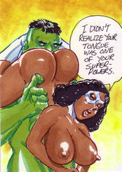 1boy 1boy1girl 1girls 5_fingers 69 69_position areola areolae ass avengers back bare_arms bare_ass bare_back bare_shoulders big_ass big_butt big_nipples black_hair boots bottomless breasts breasts_bigger_than_head brown_skin busty butt closed_eyes colored cunnilingus curly_hair curvy dark-skinned_female dark_hair dark_skin dat_ass dialog dialogue english_text erect_nipples exposed_ass exposed_breasts exposed_nipples fat_ass female footwear functionally_nude green-skinned_male green_eyes green_hair green_skin hair hourglass_figure huge_ass huge_breasts huge_butt huge_nipples hulk hulk_(series) human interracial joe_gravel large_areolae large_ass large_nipples larger_male lips lipstick long_hair makeup male marvel marvel_comics mask monica_rambeau mostly_nude naked nipples no_bra no_panties no_underwear nude nude_female nude_male nudity open_eyes oral oral_sex partially_clothed passionate perky_breasts photon_(marvel) plain_background red_lips red_lipstick round_ass sex shiny shiny_skin shirtless short_hair size_difference smaller_female speech_bubble standing standing_69 straight superhero superheroine text thick_ass thick_lips thin_waist topless uncensored voluptuous voluptuous_female waist_grab white_boots wide_hips