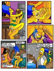 cheating cheating_wife female homer_simpson human infidelity male marge_simpson necron99 ned_flanders ntr sex straight the_simpsons