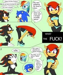 3pac blue_fur friendship_is_magic furry hedgehog mammal mighty_the_armadillo my_little_pony rainbow_dash_(mlp) shadow_the_hedgehog smooth_skin sonic_(series) sonic_the_hedgehog yaoi