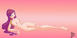 breasts fantazyme female hourglass_figure long_hair long_legs magenta_hair naked naked_female nipples nude nude_female pussy rainbow_(animation_studio) roxy_(winx_club) solo vulva wasp_waist wide_hips winx_club