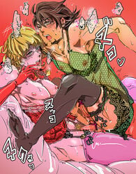 2boys anal barnaby_brooks_jr. crossdressing gay kotetsu_t._kaburagi male_only tagme tiger_and_bunny wild_tiger yaoi