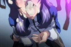 1girls ahe_gao ahegao animated breasts bukkake chewing_cum crying cum cum_bubble cum_chewing cum_gargling cum_in_mouth cum_on_face cum_on_hair cum_on_tongue cumshot ejaculation facial female finger_in_mouth fishhooking gargling jerk_off_instructions kangoku_senkan large_breasts lieri_bishop looking_at_viewer looking_back looking_down lowres mind_control murakami_teruaki penis pov rape rieri_bishop runny_nose snot snot_trail spreading_cheeks spreading_mouth stained_clothes straight subtitled tears teeth_visible tongue tongue_out upper_teeth