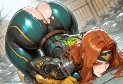ai_generated alternate_version_at_source ass_up big_ass big_breasts big_butt bodysuit breasts female hypet jean_grey long_hair marvel marvel_rivals onsen phoenix_(marvel_rivals) phoenix_(x-men) red_hair shiny shiny_skin tagme thick thick_ass thick_legs thick_thighs thighs tight_bodysuit tight_clothing torn_clothes wet wet_body wide_hips x-men