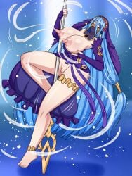 1girls areola areolae azura_(fire_emblem) azura_(performing_arts)_(fire_emblem) barefoot big_nipples blue_hair breasts commission dancer dancer_outfit dancing erect_nipples female female_only fire_emblem fire_emblem_fates fire_emblem_heroes functionally_nude functionally_nude_female gold_eyes highres huge_breasts lactating lactation lactation_without_expressing large_breasts long_hair long_nipples looking_at_viewer loutaniart magic milk milk_stream milkbending mouth_veil mysterious_dancer nintendo nipples partially_clothed pendant perky_breasts perky_nipples pink_nipples pole pole_dancer pole_dancing prostitute puffy_nipples pussy pussy_juice seductive shaved_pussy snowflake snowflakes solo solo_female story_at_source thick_thighs veil very_long_hair wide_hips yellow_eyes