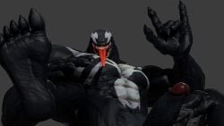 3d_render black_body gay male_only marvel marvel_rivals solo solo_focus solo_male venom_(marvel) venom_(marvel_rivals)