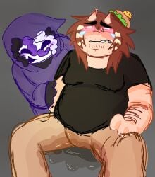 007n7_(forsaken) 2boys blushing forsaken_(roblox) male_only noli_(forsaken) omorashi peeing pissing roblox roblox_game urine wetting_self