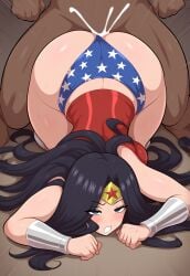 1boy ai_generated amazon amazonian ass_grab big_ass big_breasts boots dark-skinned_male dark_skin dat_ass dc dc_comics diana_prince female female_focus mullon novelai sex simple_background superheroine voluptuous voluptuous_female wonder_woman wonder_woman_(series)