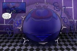 big_ass big_breasts blueberry_inflation braixen breasts bubble_butt canofsoup420 cleavage female furry huge_ass huge_breasts inflation pokemon pokemon_(species) spherical_inflation thick_thighs wide_hips