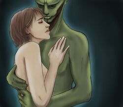 commander_shepard couple drell femshep human interspecies mass_effect thane_krios