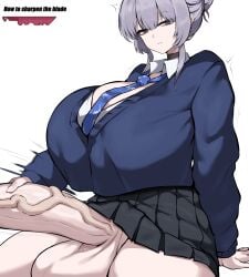 1futa balls big_breasts big_penis bottomless busty erect_penis erection fat_cock futa_only futanari hard_on huge_breasts huge_cock hung hung_futanari itokonoue_kaoru large_breasts large_penis massive_breasts pale-skinned_futanari pale_skin partially_clothed penis_out project_kv thick thick_ass thick_penis thighs tiger_drop veiny_penis white_hair