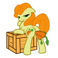 anal bedroom_eyes bongo box carrot carrot_top_(mlp) carrots crate doggy_style equine female florecentmoo friendship_is_magic from_behind golden_harvest_(mlp) horse insertion looking_behind messy my_little_pony penetration straight_hair theshadowbrony translucent vaginal_penetration vector