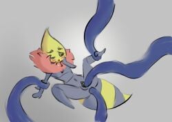 anal anal_insertion anal_sex anthro anthro_penetrated bee blank_background blush bug bug_girl cremenpeaches cute cute_face double_penetration grabbing_arm grabbing_leg holding_face holding_head hollow_knight insect_girl insects laying_down laying_on_back multi_eye multieye open_mouth penetration queen queen_bee queen_vespa queen_vespa_(hollow_knight) queen_wasp royalty stinger team_cherry tendrils tentacle tentacle_penetration tentacle_sex vaginal_insertion vaginal_penetration vaginal_sex wasp wasp_waist wink winking