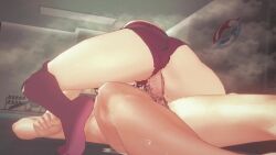 1boy 1girls 3d animated blush bra censored cum cum_in_pussy cum_inside feathermaple female_on_top femdom hongcha03 koikatsu laying_down marnie_(pokemon) no_sound panties pokemon riding riding_penis sex smiling socks tagme vaginal_penetration video