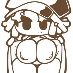 1female big_breasts big_thighs breasts cookie_run cookie_run_kingdom cute female girl solo solo_female solo_focus star_coral_cookie tungmi9697