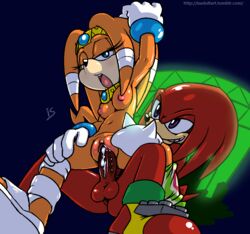 knuckles the echidna from sega by hotred