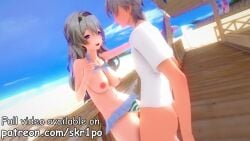 1boy 1girls 3d animated bikini bikini_aside bikini_bottom bikini_bottom_aside bikini_lift bikini_top bouncing_breasts breasts caelus_(honkai:_star_rail) female firefly_(honkai:_star_rail) half-dressed honkai:_star_rail honkai_(series) hoyoverse koikatsu light-skinned_female light-skinned_male light_skin male medium_breasts medium_hair mihoyo mp4 naked nipples nude outdoor_sex outdoors outside outside_sex pale-skinned_female pale-skinned_male pale_skin penetration penis pleasure_face purple_eyes pussy sex silver_hair skr1po standing standing_sex straight tagme uncensored vagina vaginal vaginal_penetration vaginal_sex video