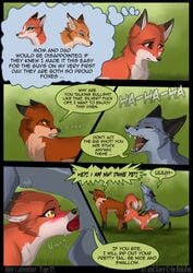 abby's_adventure canine comic dialog english_text fellatio female feral fox furry group male no_humans oral oral_sex penetration penis pussy ruki sapient_animal sapient_feral sentient_animal sentient_feral sex straight text threesome vaginal_penetration