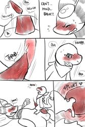 ampharos anal anal_sex blush charmander cum cumshot furry gay haychel male nintendo no_humans orgasm penetration penis pokémon_(species) pokemon pokemon_(species) pokemon_gsc pokemon_rgby scarf