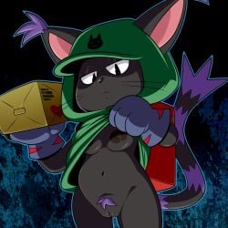 blackgatomon from bandai namco by lonbluewolf