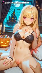 kitagawa marin from halloween by skypassion