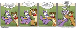 anthro canine casual collar dialogue edit feline female grape_jelly_(housepets!) housepets! humanoid male nude peanut_butter_(housepets!) penis purple_fur rick_griffin smile webcomic