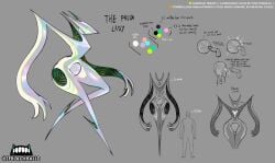 1girls character_sheet female original reference_sheet the_prism_lady_(zeblackballd) unusual_anatomy unusual_genitalia ze_blackball.d zeblackballd_(artist)