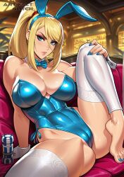 samus aran from metroid by artifactglitch