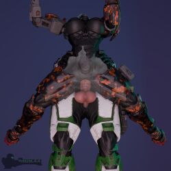 original character from halo (series) by granite 6-4