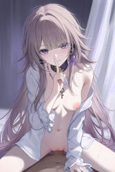 herta (honkai: star rail) from honkai (series) by cc lin