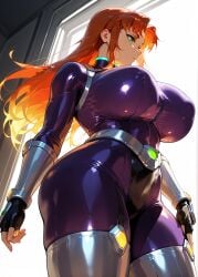 starfire from teen titans by elisabeth cheria