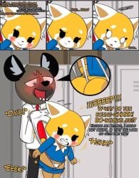haida (aggretsuko) from aggressive retsuko by semidraws