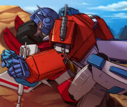 optimus_prime starscream tagme transformers yaoi